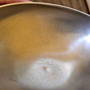 6 Vintage stainless steel ice cream/dessert cups from the 70s-80s, round shape