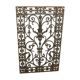 Grille de porte en fonte