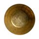 Vase ethnique ancien en bronze, fabrication artisanale d’Inde, 17x14cm