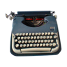 Typewriter Japy Script portable blue 50-60 years