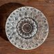 Cendrier en verre classique rosace D13