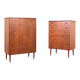 Mid-Century Danish Teak Chests of Drawers, 1960s., Set of 2