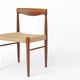 1 of 2 Vintage Dining Chairs by H.W.Klein for Bramin, Denmark, 1960s