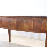 Antique walnut desk, Italy, late 18th century
