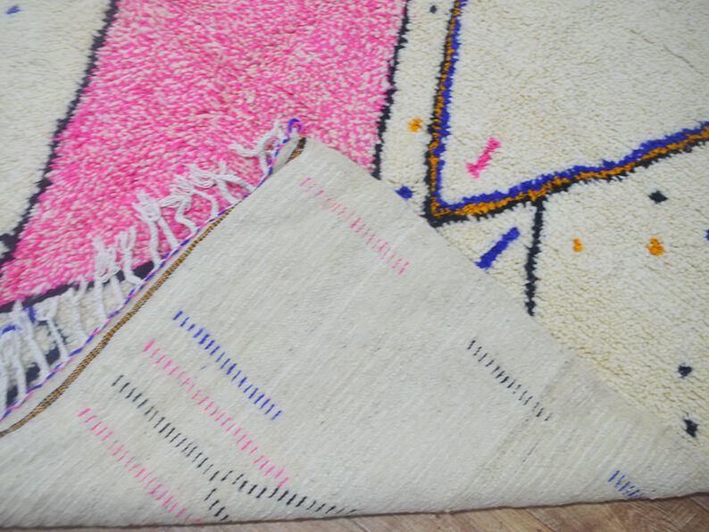 Tapis berbère coloré tribal 323 x 208 cm