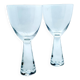 Large bell wine glasses