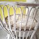 Rattan armchair in the style of "Emmanuelle armchair"