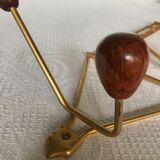 Wall-mounted coat rack