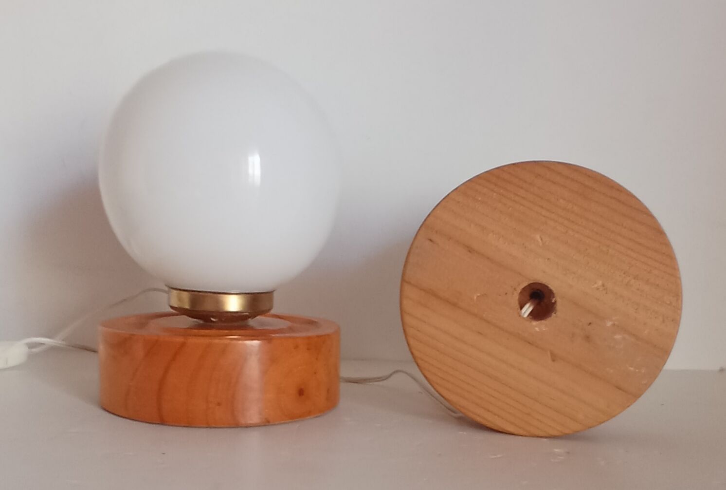 Pair of bedside lamps