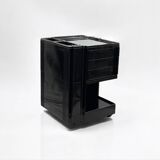 70s Organiser Trolley 'Superstile' Neolt in Glossy Black