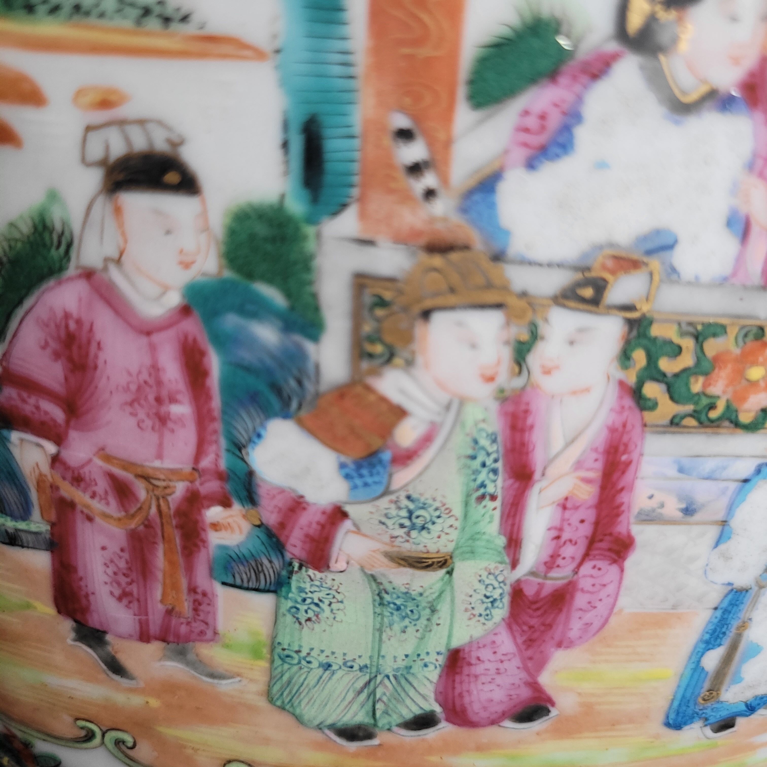 Very large Chinese vase (92 centimeters)