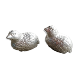 Pepper salt metal birds