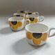 6 vintage cups 1970s