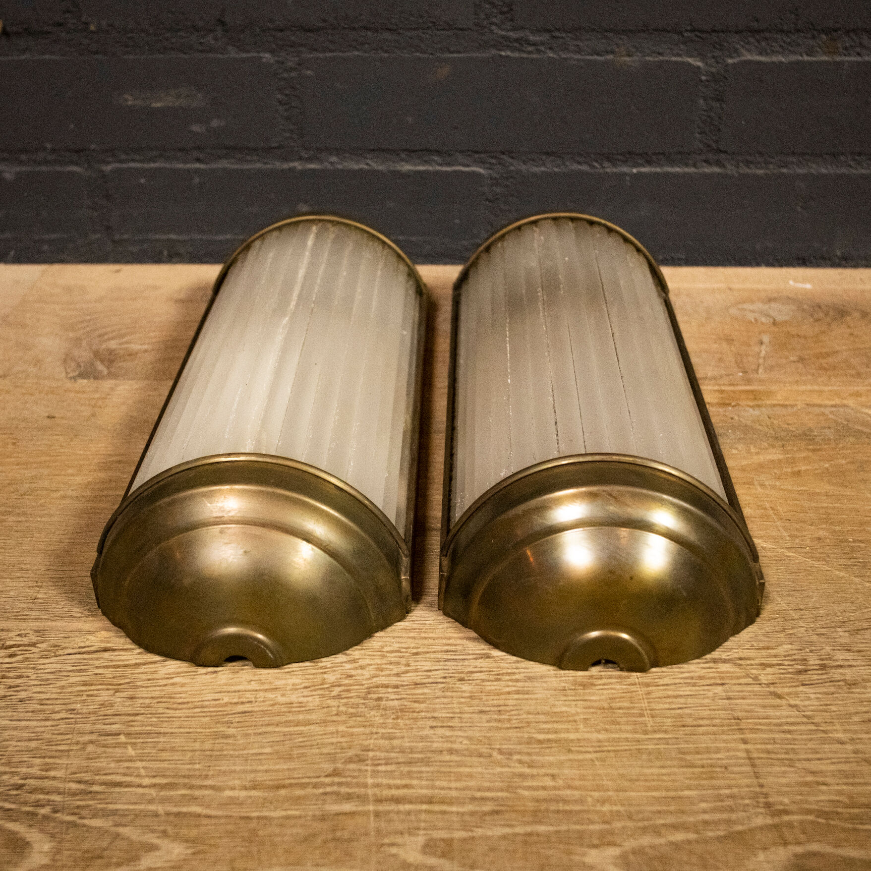 Set of vintage wall lamps