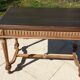 Renovated Henri II style desk with drawers
