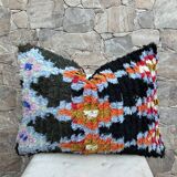 Beautiful vintage Berber Kilim cushion from Morocco