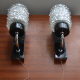 Pair of wall lamps Raak zonnewende rain of light