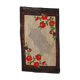Old American Carpet Hooked handmade 78cm x 138cm 1920s, 1C705