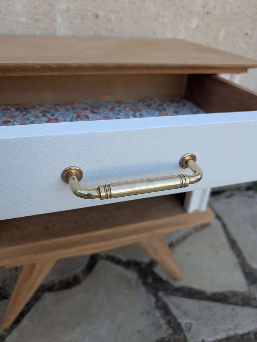 Vintage bedside table