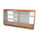 Oak store glass counter in the 1940s