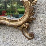 Vintage gold mirror
