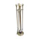 Brass fireplace servant