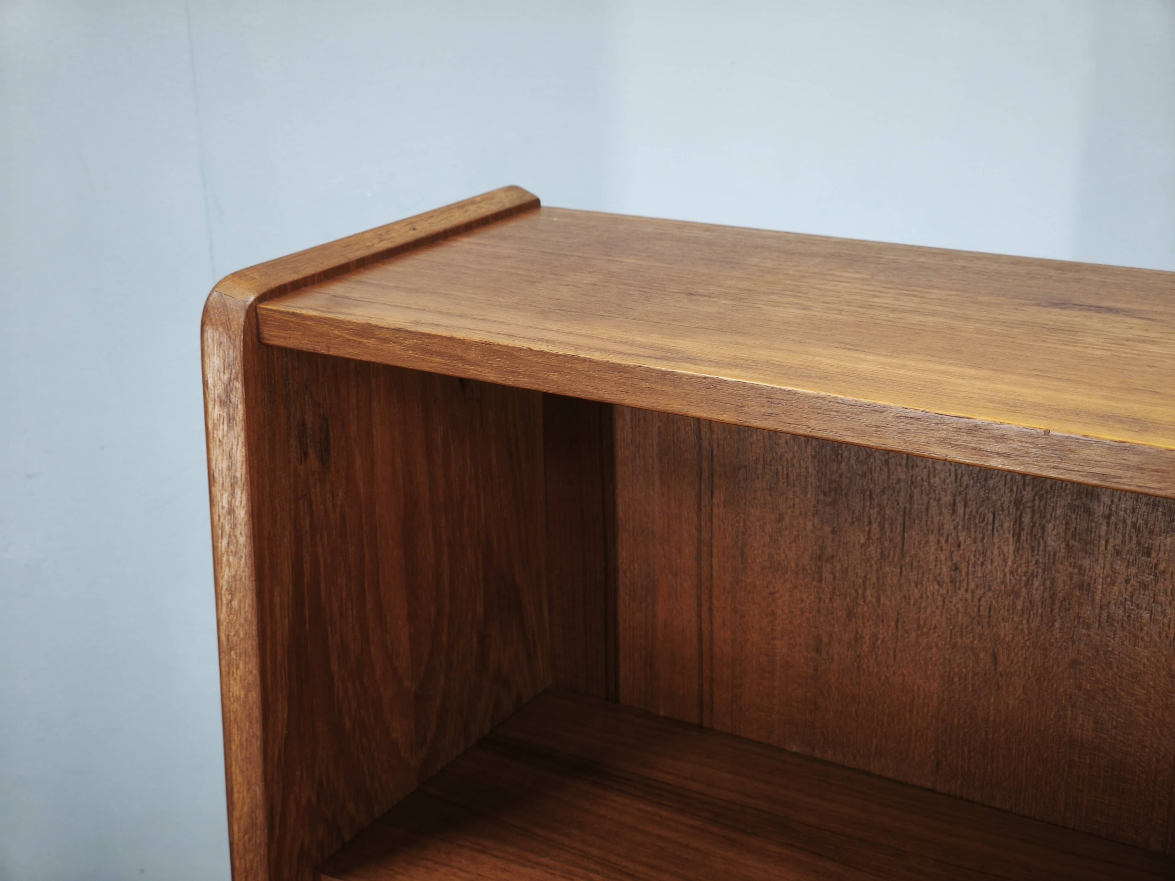 Danish Modern Teak Secretary Writing Desk with Drawers, 1960s