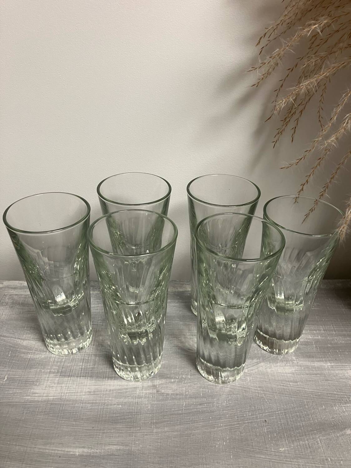 Vintage-Lot de 6 magnifiques verres-Bormioli Rocco