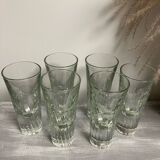 Vintage-Lot de 6 magnifiques verres-Bormioli Rocco