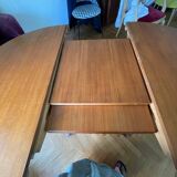Scandinavian Baumann model table in solid walnut