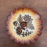 Dessert plate signed p. fouillen