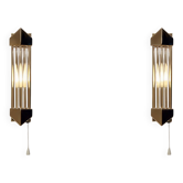 Art Deco wall sconces by Honsel