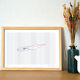 Illustration A4 naiade no. 8/8 bretagne baigneuse mer