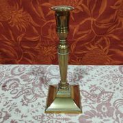 Art Deco brass candle holder