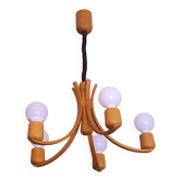 Chandelier à hauteur variable Domus avec 5 bras, années 1970