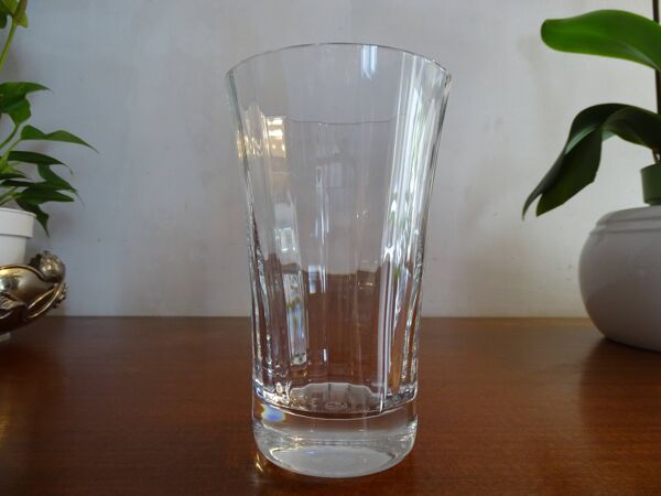 2 verres chopes cristal de Baccarat - Mathias Mille nuits - 14 cm