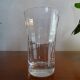 2 verres chopes cristal de Baccarat - Mathias Mille nuits - 14 cm