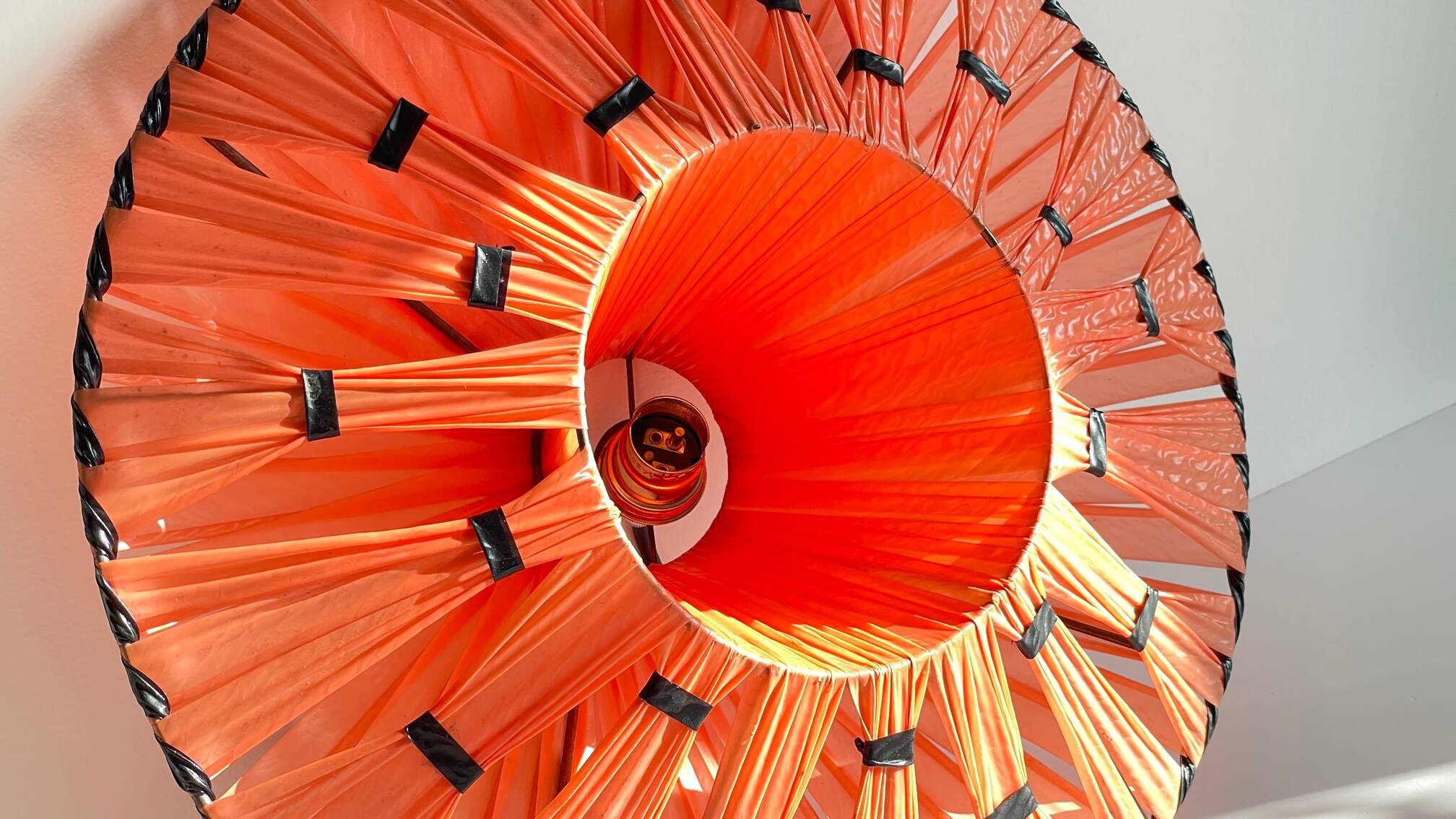 Geometric pendant light from the 50s