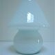 Lampe champignon verre murano vintage