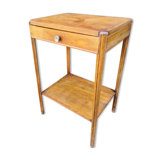 console cabinet in marquetry with art deco drawer