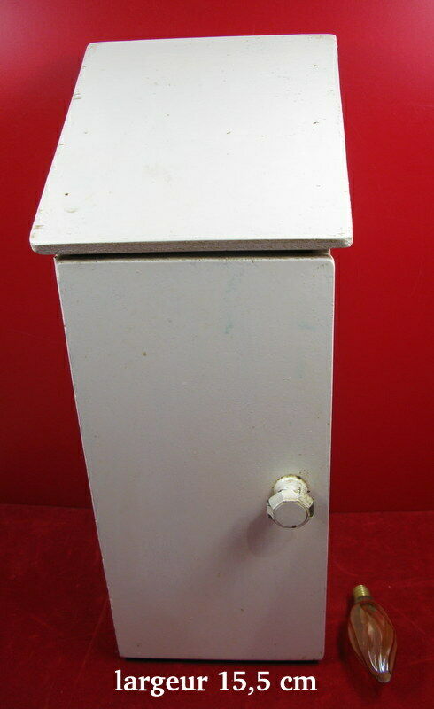 Wardrobe 1 door with painted wood pharmacy