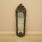 Mirror in a wooden frame, Italian design, 1960s, manufactured in Italy