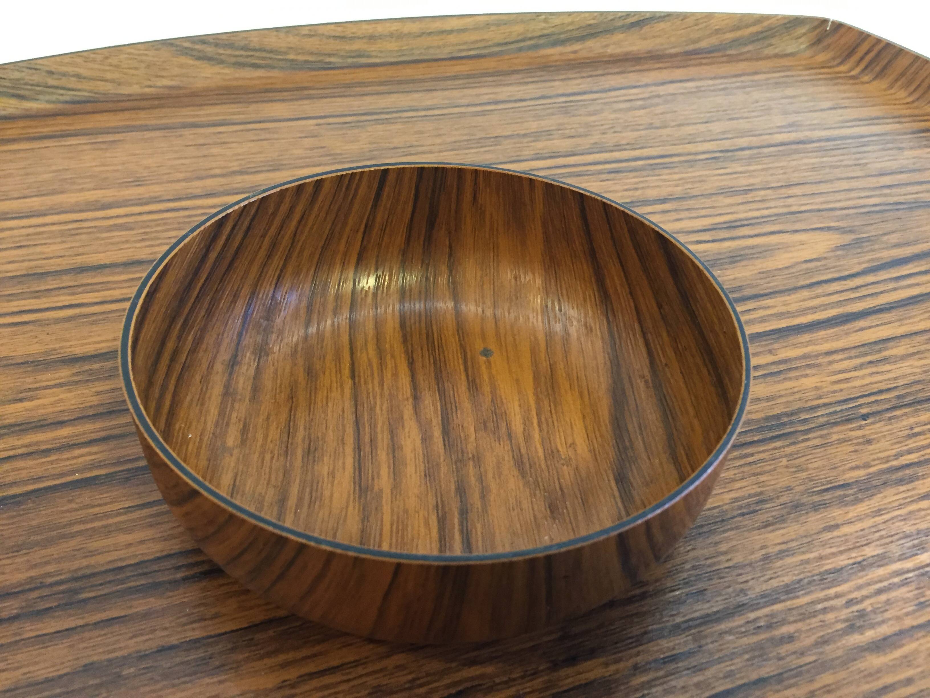 tray and cup by Capellio Italy vintage