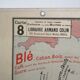 School map France Vidal Lablache 60s agriculture industry and trade