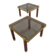 French Side Tables, 1970s, Set of 2