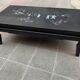 Chinese coffee table lacquered and mother-of-pearl