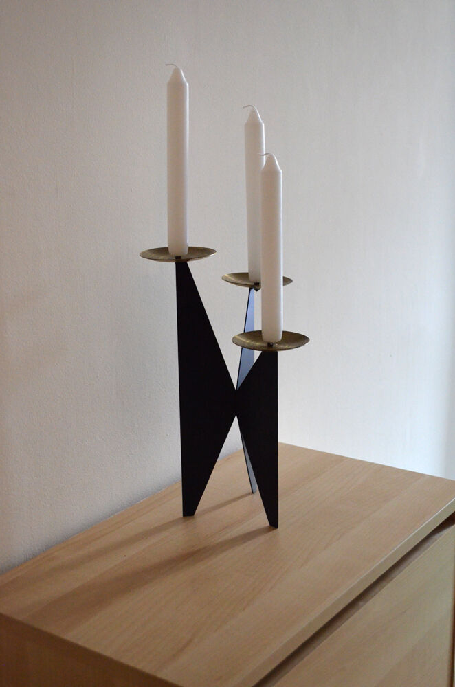 1962 Danish candlestick
