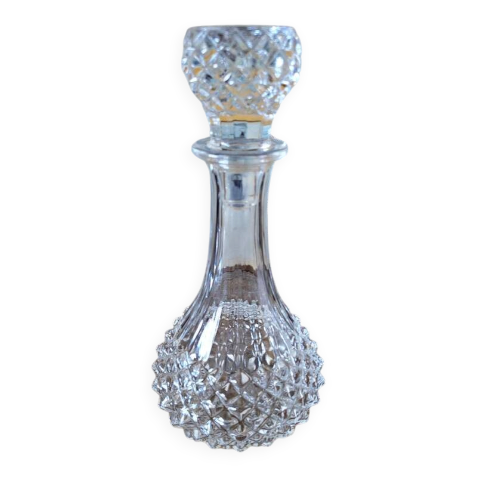 Diamond point wine carafe - Arques Longchamp Crystal?
