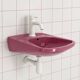Keramag Keravit pink washbasin, 1980