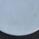 Tabouret blanc et beige Tatay 1960